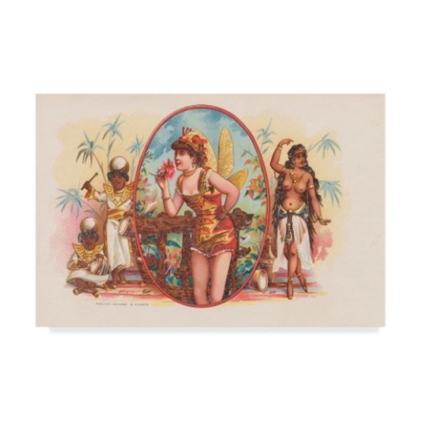 Trademark Fine Art Art Of The Cigar 'Cuba' Canvas Art, 16x24 ALI38887-C1624GG